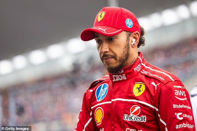 Lewis Hamilton vratio se kući u sedmu za Ferrari nakon što je pretekao novajlija Isack Hadjar