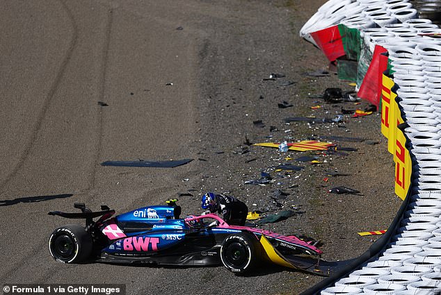 Doohan je bio uključen u zastrašujući pad velike brzine tijekom druge treninga