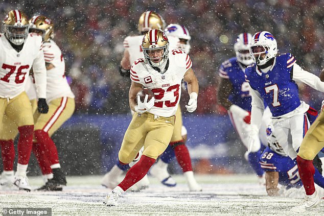 McCaffrey je pretrpio rastrgan PCL u igri snijega 1. prosinca protiv Buffalo Bills