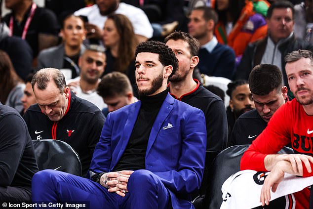 Lopta, viđena u siječnju 2023., propustila je dvije pune sezone NBA -e zbog problema