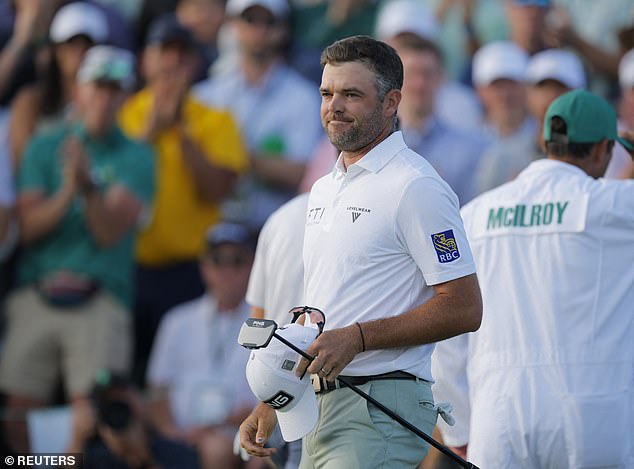 Kanadski Corey Conners trenutno je treći na ploči s vodom - samo četiri hitaca iza McIlroya