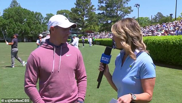 Balionis je u nedjelju uhvatio Roryja McIlroya uoči posljednjeg kruga u Nacionalu Augusta
