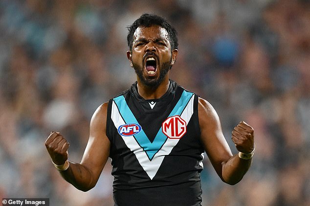 Trener Port Adelaide Ken Hinkley nije imao problema s ponašanjem Willieja Riolija na terenu protiv Hawksa