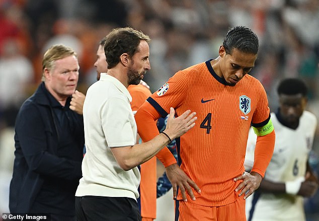 Van Dijku je trebalo neko vrijeme da se pomiri s nizozemskim porazom od Engleske na Euro 2024