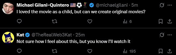 Korisnik društvenih medija također je upisao: 
