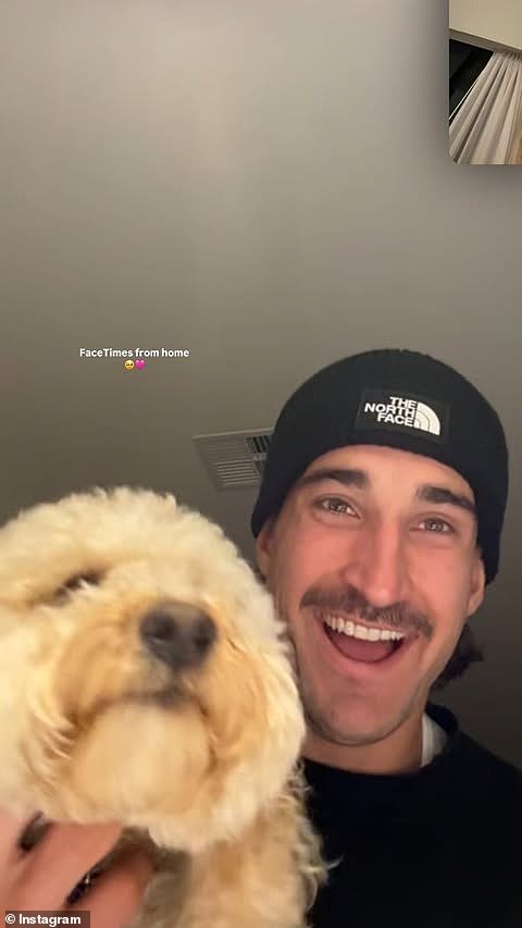 Dok je njegov partner puhao sunce, Soldo je pazio na svog psa kući u Adelaideu dok se pokušava probiti na Port's AFL stranu