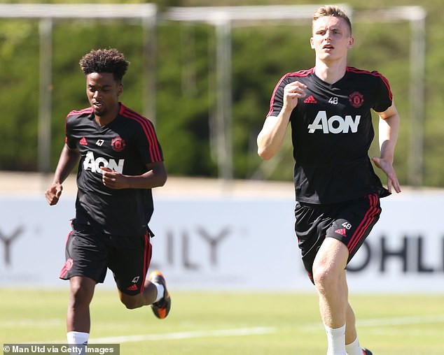 The 26-year-old was in the same cohort as ex-United and now Lille midfielder Angel Gomes