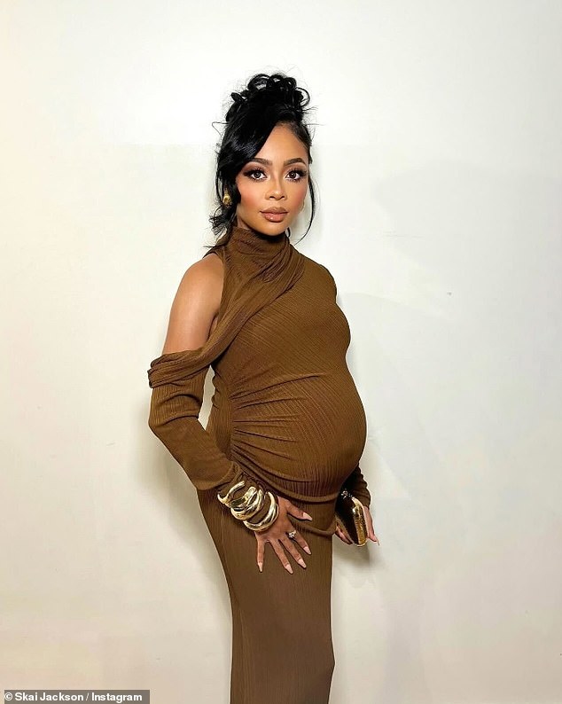 Vijesti o Jacksonovoj trudnoći uslijedile su samo nekoliko mjeseci nakon što je uhićena zbog sumnje na domaću bateriju, ali nije naplaćena