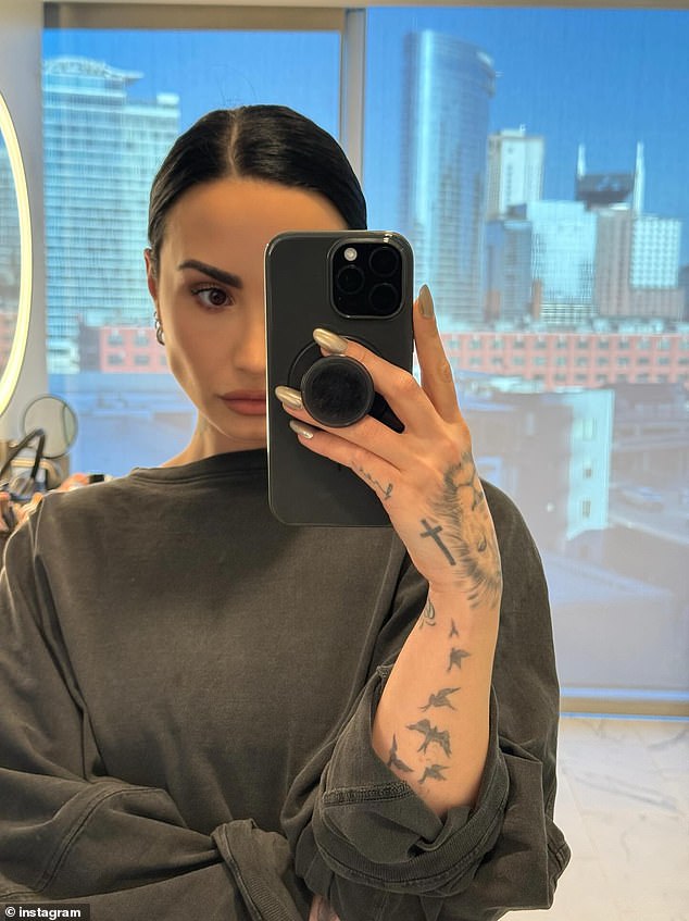 Lovato je podijelio snimke u postu koji je od kasnog života rezimirao svoj život