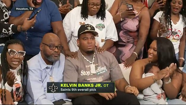 Banke su u ovogodišnjem draftu odabrali svetac New Orleans Saints s devetim odabirom