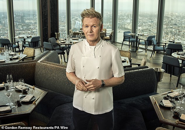 Gordon je također otkrio da je dva puta večerao u svojim restoranima, dok ih nađe 