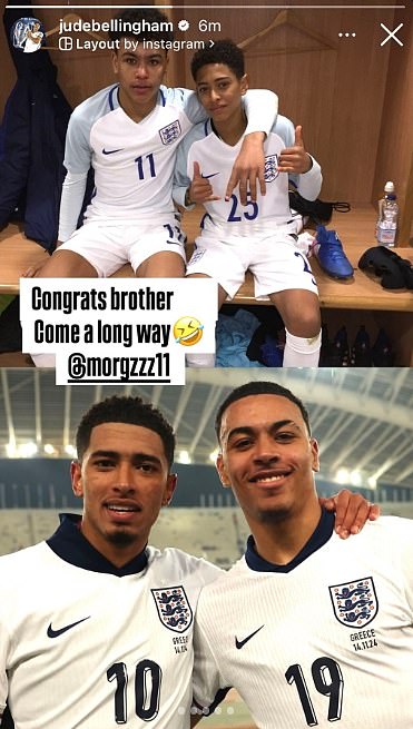 Jude Bellingham je još jedan igrač s kojim je Rogers blizak - i oni bi mogli redovito započeti zajedno s Engleskom