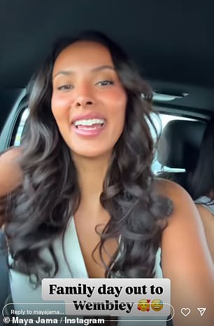 Maya Jama podržala je njezin glasina plamena Ruben Dias na Wembleyju u nedjelju, dok je njegov tim Manchester City trijumfovao 2-0 protiv Nottingham Forest-a u FA Cupu