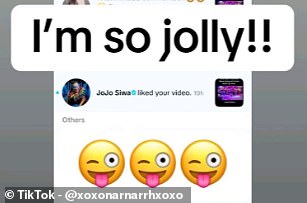 Tijekom vikenda JoJov Tiktok račun svidio se videozapisu para kako pleše intimno u kući velikog brata, koji je bio natkriven: 'Zašto izgleda kao da se tamo (sic) pokušava ne ljubiti'