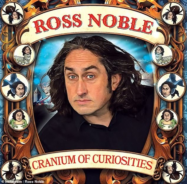 Objasnio je da su ga liječnici savjetovali da propuste nadolazeće emisije svoje nove emisije uživo, Cranium of Curisity