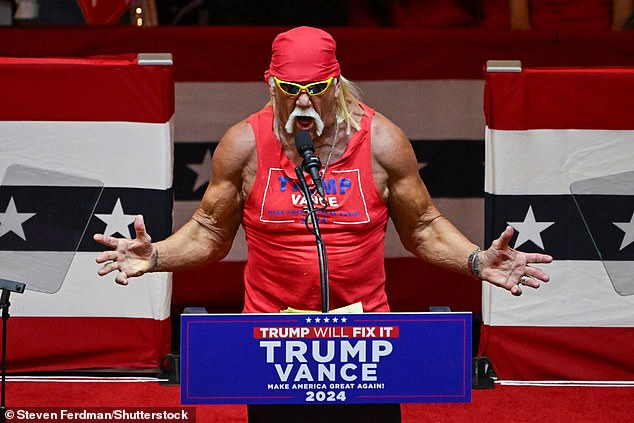 Hogan je izdržao teških nekoliko mjeseci, što je uključivalo povratnu vezu za njegovu podršku Donaldu Trumpu