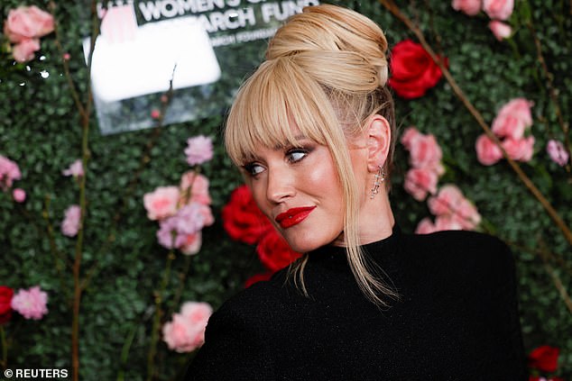 Izgleda da je veteranska glumica imala vrijeme svog života na događaju