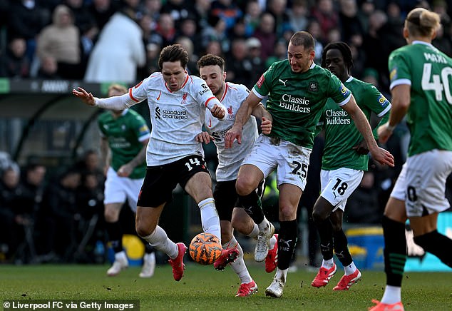 And then I am told his performance at Plymouth in the FA Cup exit really concerned the coaching staff. It was not good enough and that set him back