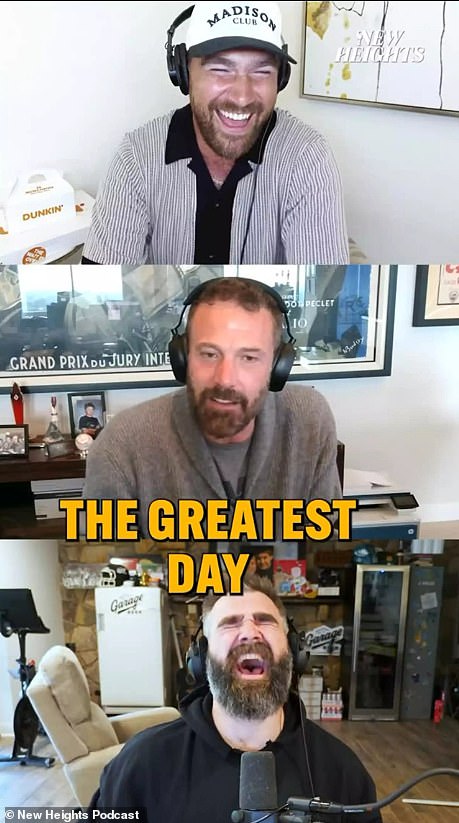 52-godišnji glumac pojavio se na podcastu New Heights koji je domaćin dečko Taylor Swift Travis Kelce i njegov brat Jason