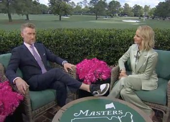 Analitičar ESPN -a Marty Smith dobiva emocionalno reagiranje na majstore trolove nakon što je Air Jordans nosio u Augusta