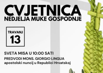 Apostolski nuncij na Cvjetnicu predvodi misu u Trstenom