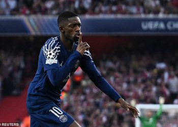 Arsenal 0-1 PSG: Ousmane Dembele udara rano kad francuski prvaci pobjeđuju u Emiratesima kako bi ostavili topnike koji su suočeni s uzbrdo zadatkom kako bi stigli do finala Lige prvaka