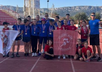 Atletski klub Dubrovnik oduševljava: Osvojen niz medalja i postignuti osobni rekordi na drugom kolu Dalmatinske lige