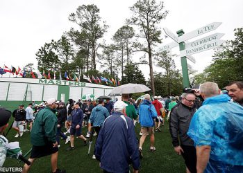 Augusta National evakuirao je samo tri dana prije nego što započne majstori