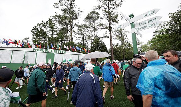 Augusta National evakuirao je samo tri dana prije nego što započne majstori