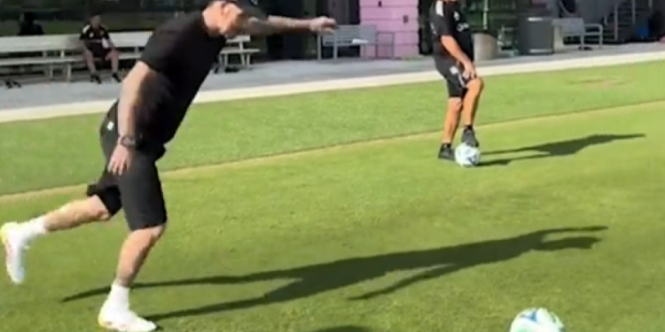 Beckham još uvijek zna kako trčati: kakav cilj!