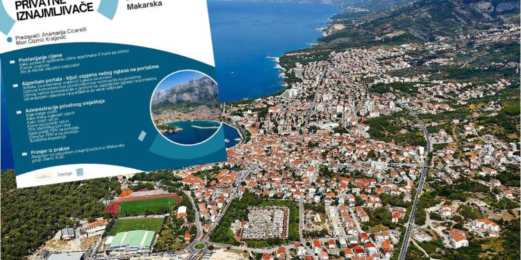 Besplatna edukacija za iznajmljivače u Makarskoj 5. svibnja: Kako biti uspješniji na tržištu privatnog smještaja