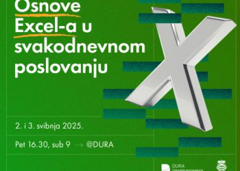 Besplatno je! DURA organizira radionicu o korištenju Excela u poslovanju