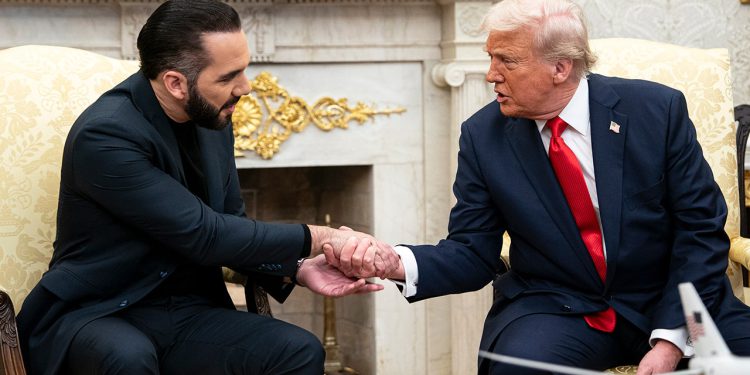 Bukele, koja se u ponedjeljak sastala s Trumpom, tvitnula je: “Već mi nedostaješ, predsjednik T”