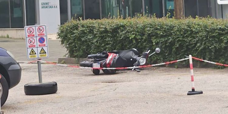 Bura je po Dubrovniku danas rušila stabla, ograde i motocikle!