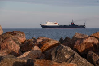 Vesel za teretni putnik Vilnius viđen je u Crnom moru usred napada Rusije na Ukrajinu u blizini Odesa