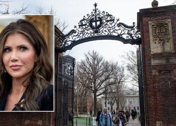 DHS sekretar Kristi Noem smanjuje 2,7 milijuna dolara u stipendijama s Harvarda, zahtijeva vize zapise