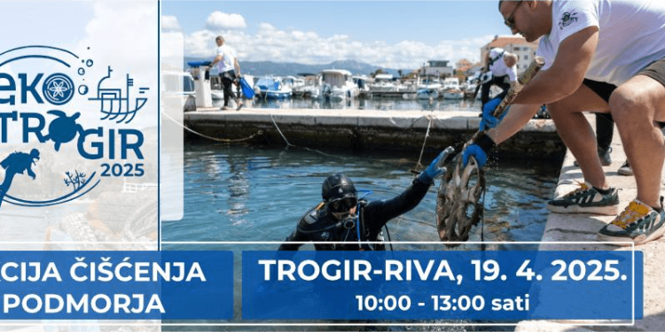 EKO TROGIR 2025.: Sprema se velika ronilačka akcija čišćenja trogirskog podmorja