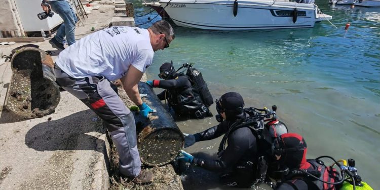 Ekološka akcija čišćenja podmorja “Trogir 4” bila je pravi uspjeh!