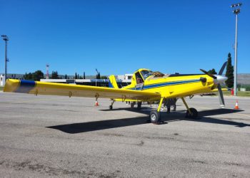 FOTO/VIDEO Održana pokazna vježba Air Tractora na mostarskoj zračnoj luci