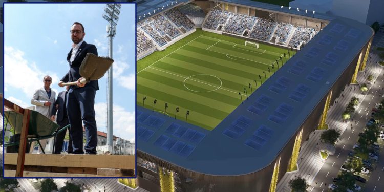 FOTO/VIDEO: Počela izgradnja novog stadiona u Kranjčevićevoj, pogledajte kako će izgledati