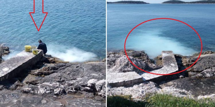 Furešti pituraju vilu i sav višak piture i svo smeće u more!