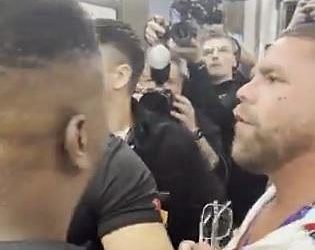 Gledajte kaotični trenutak Billy Joe Saunders zabranjen je od svlačionice Chrisa Eubank Jr -a – kao što je gorko bivši suparnički pokušaj pregledao borbeno omotavanje ruku ispred Conor Benn Showdown
