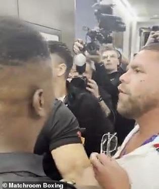 Gledajte kaotični trenutak Billy Joe Saunders zabranjen je od svlačionice Chrisa Eubank Jr -a – kao što je gorko bivši suparnički pokušaj pregledao borbeno omotavanje ruku ispred Conor Benn Showdown