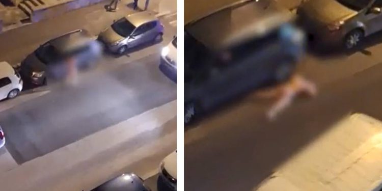 Goli čovjek u Splitu grizao ljude i glavom razbijao automobilska stakla