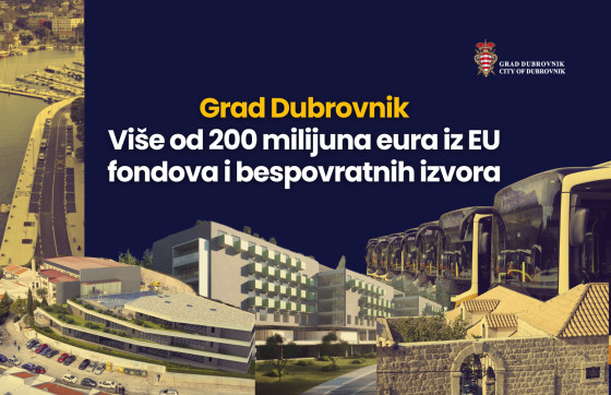 Grad Dubrovnik povukao više od 200 milijuna eura iz bespovratnih fondova, ovo su projekti koji su realizirani
