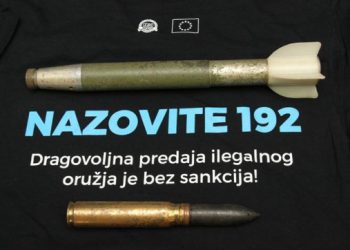 Građani predali bombe, protupješačke mine, pištolj, troblon i više od 500 komada streljiva