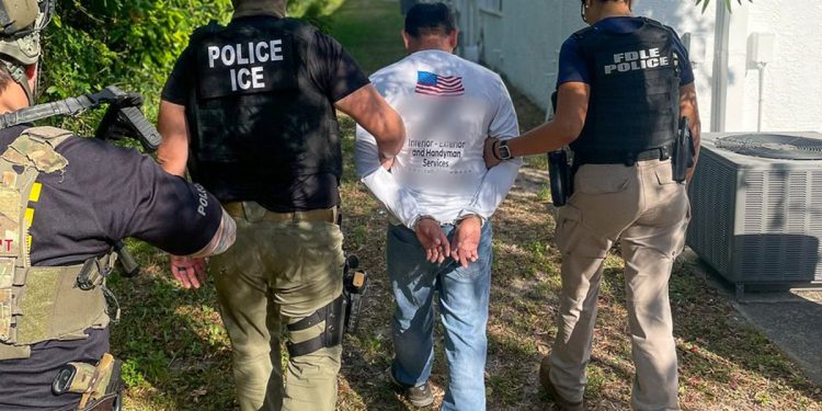 ICE surađuje s policajcima na Floridi kako bi uhitili gotovo 800 nedokumentiranih imigranata u sporazumu “prvog takvog.