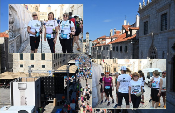 Iz Dubrovnika poslana snažna poruka podrške studentima u Srbiji (FOTO)