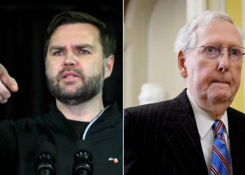 JD Vance poziva glasanje Mitcha McConnella protiv potvrde Elbridgea Colbyja