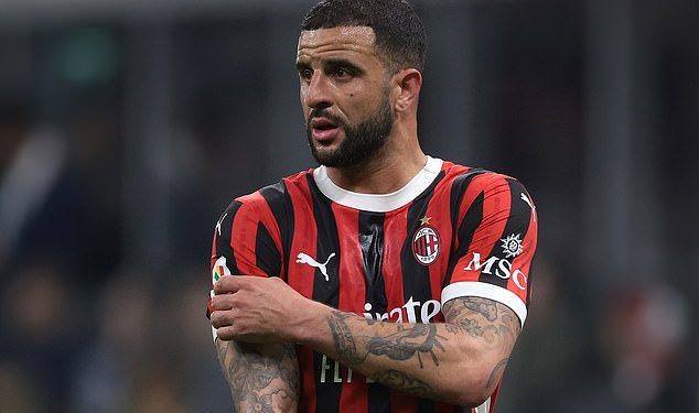 Kyle Walker podvrgava se operaciji na slomljenom laktu i suočava se s utrkom za ponovno odigravanje ove sezone – sa samo sedam utakmica preostale od čarolije AC Milan zajma